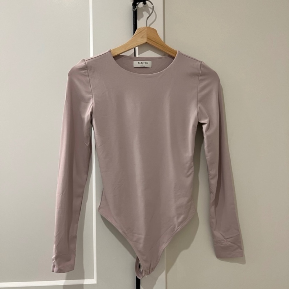 ARITZIA BABATON Longsleeve Bodysuit Lavender